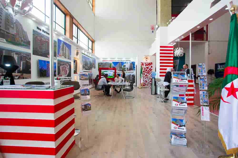 Stand de Bessa Promotion Immobiliere au salon BATIMATEC