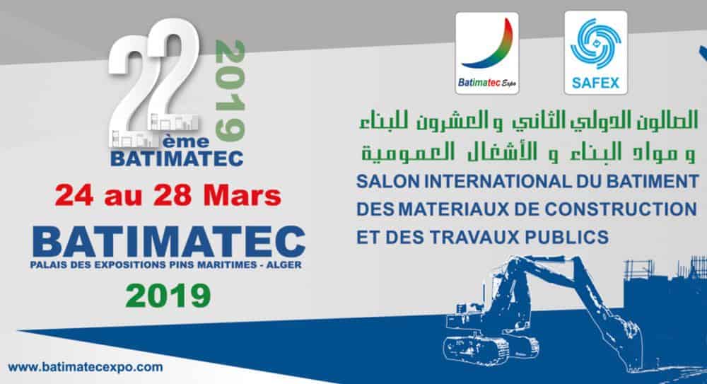 Ouverture du 22e salon BATIMATEC