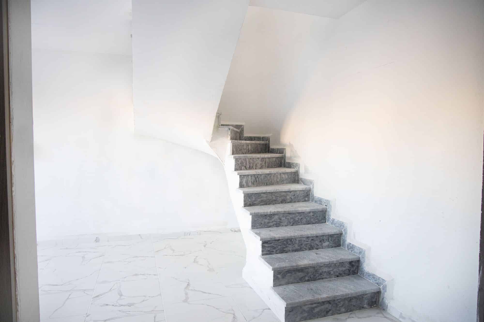 Avancement des travaux d'intérieur
