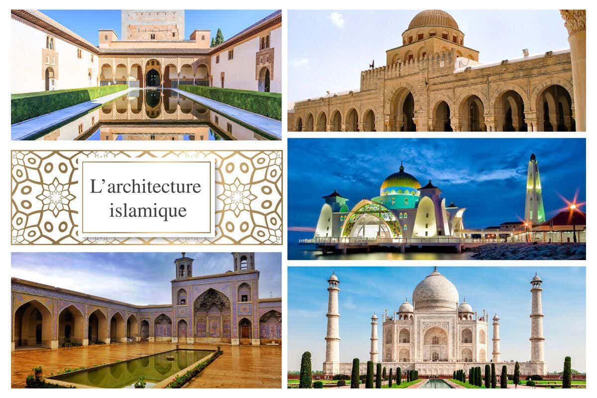 Les façades de monuments cultes à l'architecture islamique 
