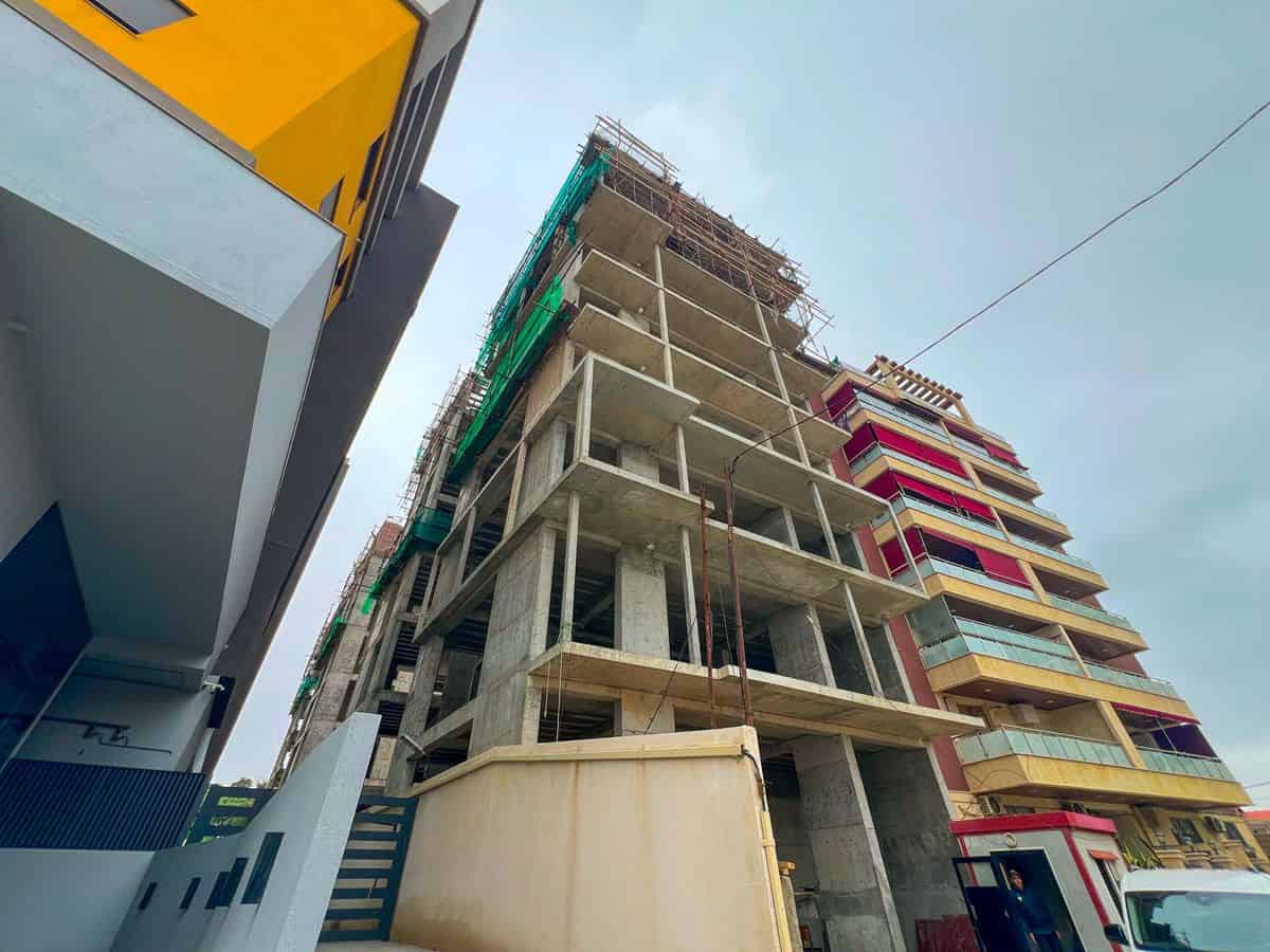 Avancement des travaux, résidence Mondrian Avancement des travaux, résidence Mondrian